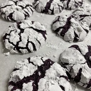Ube crinkles