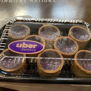 Ube tarts