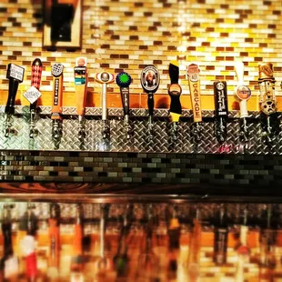 The new tap wall at Über