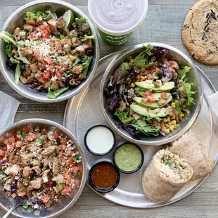 food, salad, salads