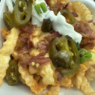 Small Queso Bacon Loaded Fries