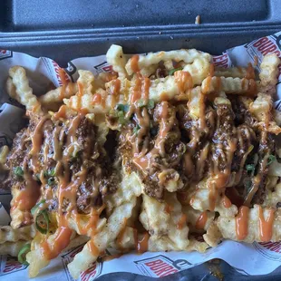 Queso Chili Fries
