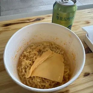 Cream Carbonara Buldak Ramen