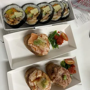 Spicy Chicken Kimbap