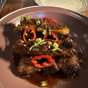 Sticky ribs