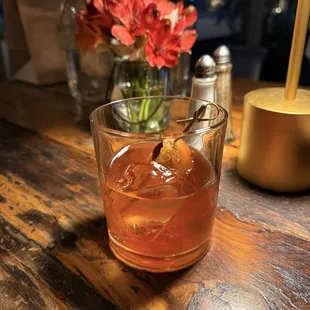 Blood Orange Old Fashioned