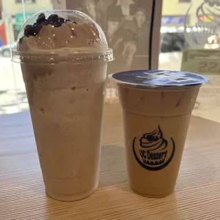 O03. Cold Red Bean Milkshake