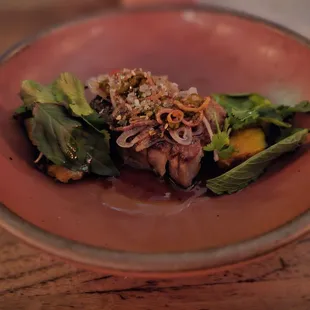 Pork belly and kabocha