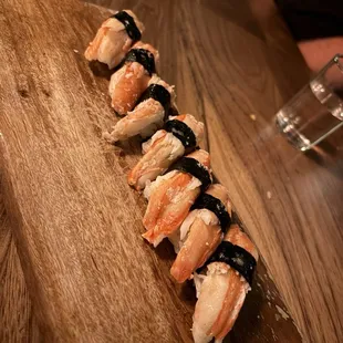 Snow crab nigiri