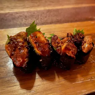 Foie gras happy hour menu