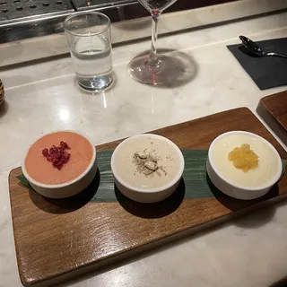 Sorbet and Ice Cream Trio