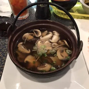 Mixed Mushroom Soup