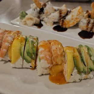 sushi and sashimi, sashimi, food, sushi