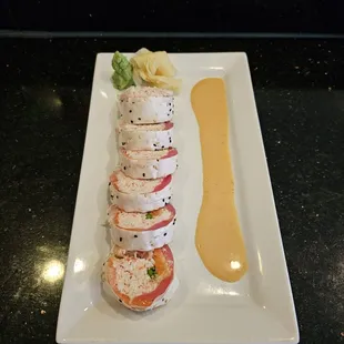 Big Easy Roll (sauce on the side).