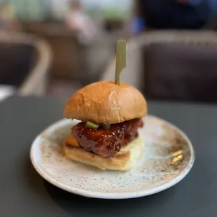 Hot fried chicken bun
