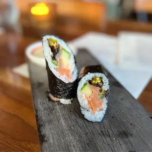 Spicy crunchy salmon