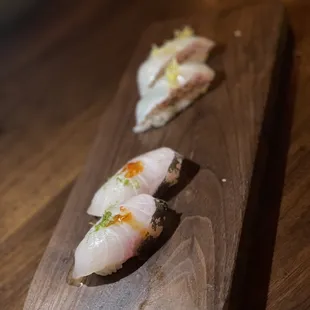 Shima aji nigiri