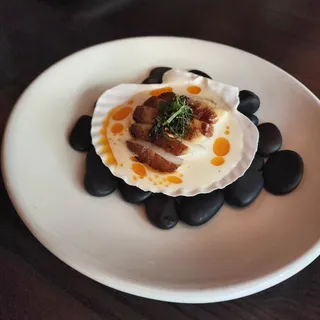 grilled scallop
