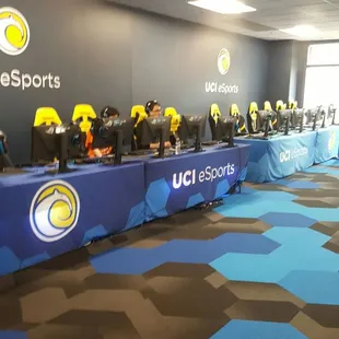 These stations are reserved for competitive players at UCI