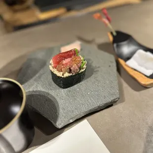food, sushi and sashimi