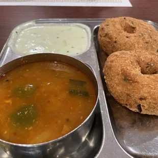 Two Medhu Vada