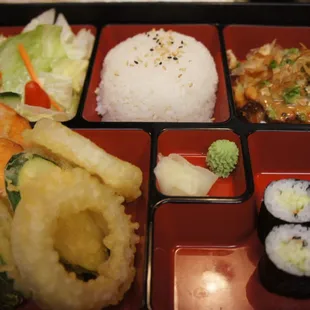 Bento Box Sashimi