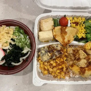 Vegetable Tempura Bento