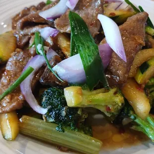 Szechuan beef