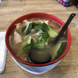 Chicken udon
