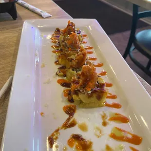 Volcanic roll