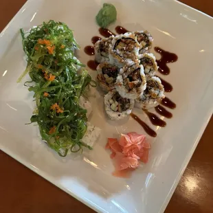 Pacific Roll and Eel Roll