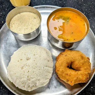 Idli &amp; Vada. $8.25.