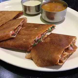 Spicy Chili Cheese Dosa