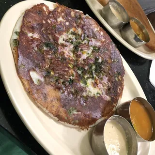 Onion & Hot Chili Uthapam