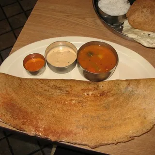 Spinach Masala Dosa