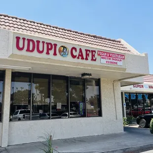 Outside of restaurant