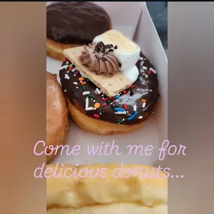 S'mores donut
