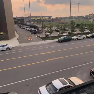 View from the upstairs deck