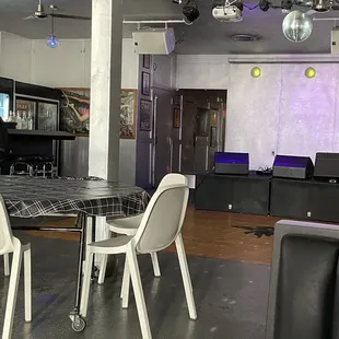 Stage and Dining Room