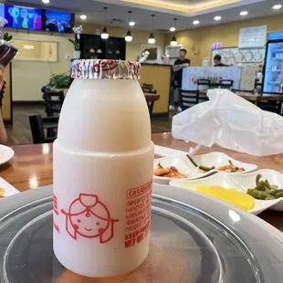 After meal Yakult!