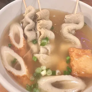 Fish Cake Soup