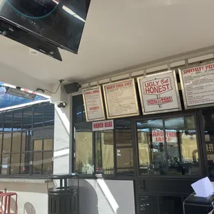 Order at the counter