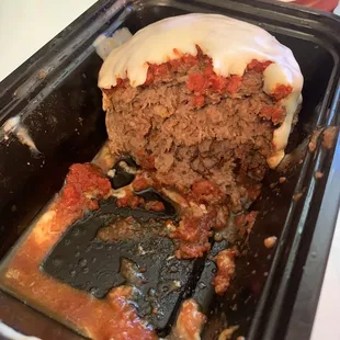 1 of 2 Fireballz meatballs - huge!