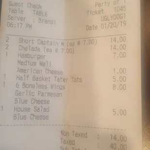 Drinks are $7/ea! Don't come here!!Breweries in Denver aren't this expensive! Owner's girlfriend was rude, she didn't care I was unhappy!