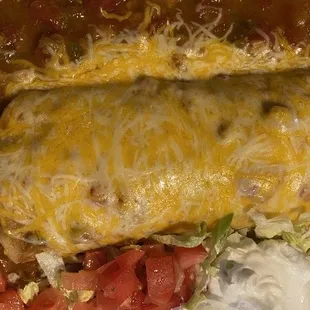 Breakfast Burrito....Great menu prices and a very clean establishment!