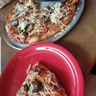 Meatball Pizza