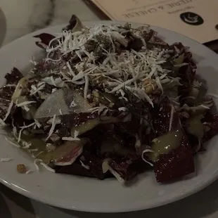 Torched Raddicchio Salad