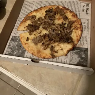 This is not worth 10$ man Pizza Hut or a frozen pizza would have been better