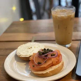 Smoked Salmon Bagel