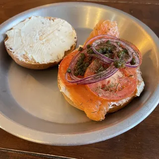 Smoked Salmon Bagel